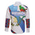 Guatemala Independence Day Family Matching Long Sleeve Bodycon Dress and Hawaiian Shirt Resplendent Quetzal with Coat of Arms and Maya Textiles - Wonder Print Shop
