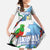 Guatemala Independence Day Family Matching Summer Maxi Dress and Hawaiian Shirt Resplendent Quetzal with Coat of Arms and Maya Textiles - Wonder Print Shop