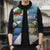 Guatemala Independence Day Sleeveless Puffer Jacket Resplendent Quetzal with Coat of Arms and Maya Textiles - Wonder Print Shop