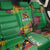 St Kitts and Nevis Cricket Patriots Back Car Seat Cover Caribbean Tropical Plants Sporty Green - Wonder Print Shop