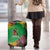 St Kitts and Nevis Cricket Patriots Luggage Cover Caribbean Tropical Plants Sporty Green - Wonder Print Shop