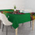 St Kitts and Nevis Cricket Patriots Tablecloth Caribbean Tropical Plants Sporty Green - Wonder Print Shop