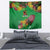 St Kitts and Nevis Cricket Patriots Tapestry Caribbean Tropical Plants Sporty Green - Wonder Print Shop