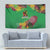 St Kitts and Nevis Cricket Patriots Tapestry Caribbean Tropical Plants Sporty Green - Wonder Print Shop
