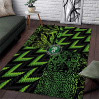 Nigeria Football Area Rug Super Eagles Champions - Wonder Print Shop