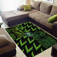 Nigeria Football Area Rug Super Eagles Champions - Wonder Print Shop