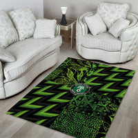Nigeria Football Area Rug Super Eagles Champions - Wonder Print Shop