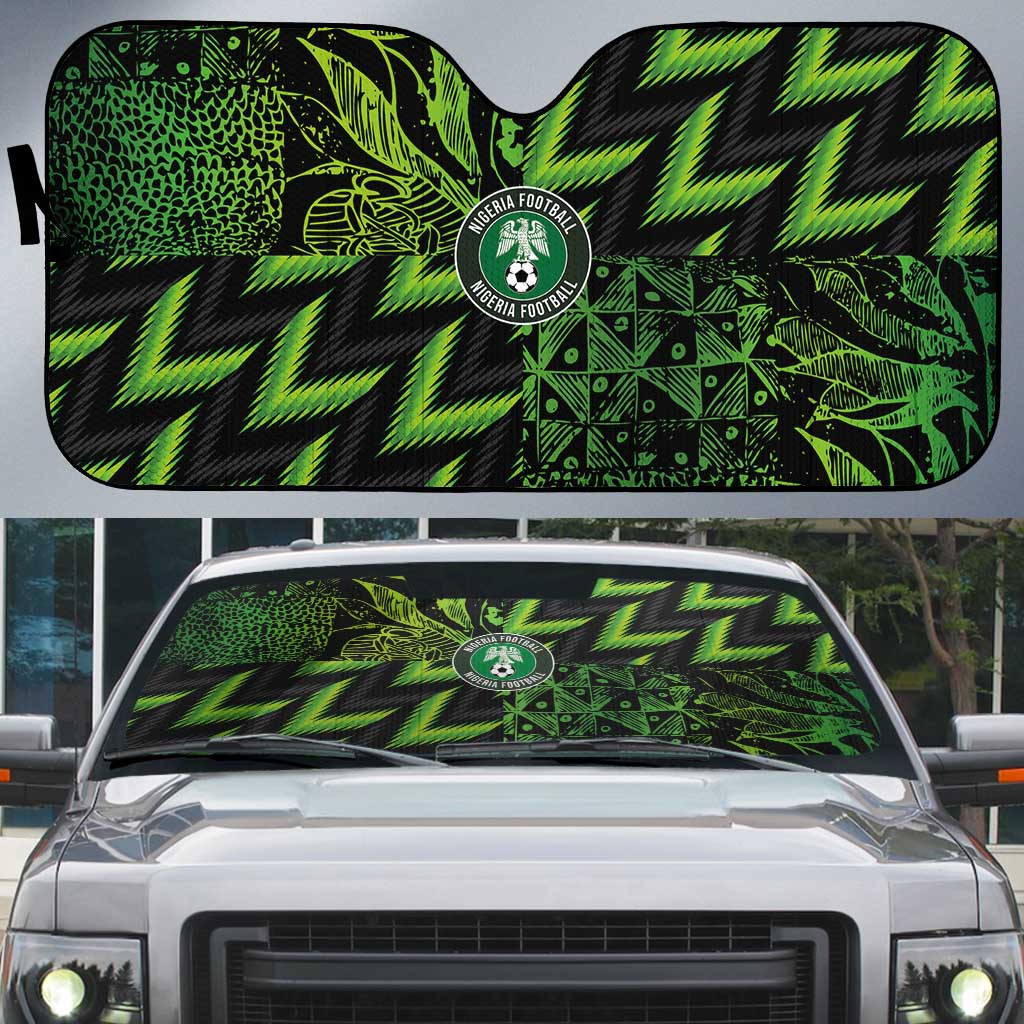Nigeria Football Auto Sun Shade Super Eagles Champions - Wonder Print Shop