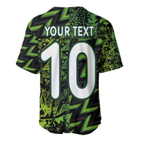Custom Nigeria Football Baseball Jersey Super Eagles Champions - Wonder Print Shop