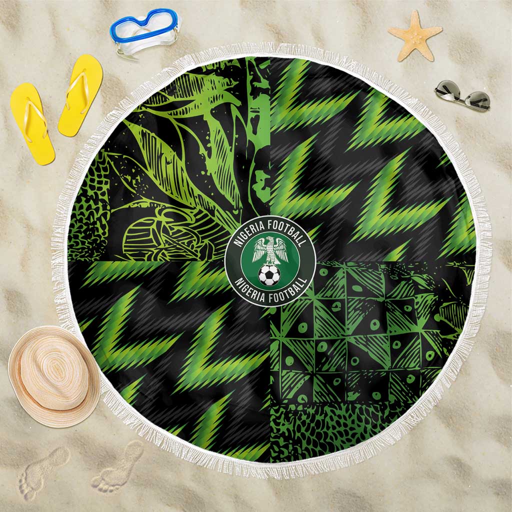 Nigeria Football Beach Blanket Super Eagles Champions - Wonder Print Shop