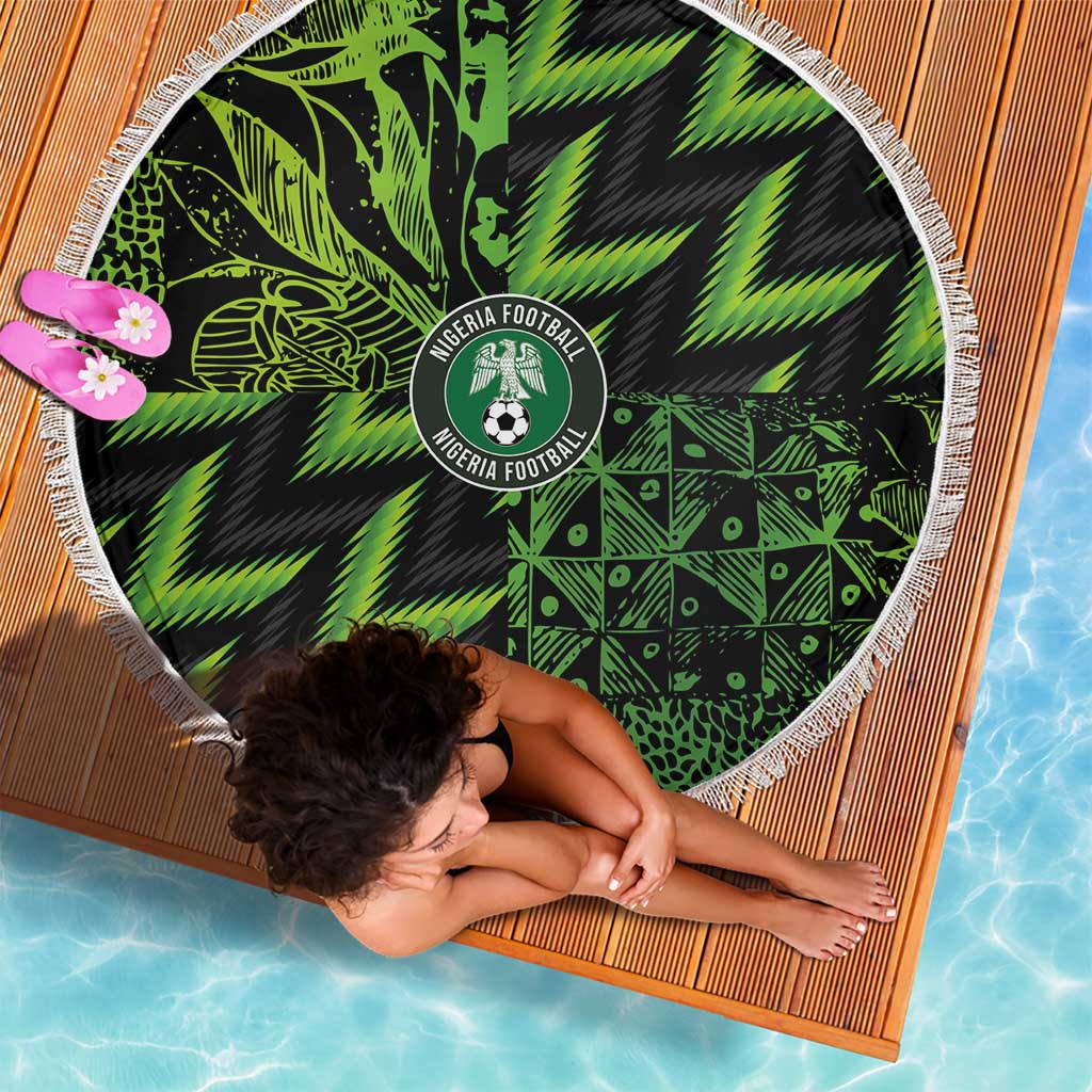 Nigeria Football Beach Blanket Super Eagles Champions - Wonder Print Shop