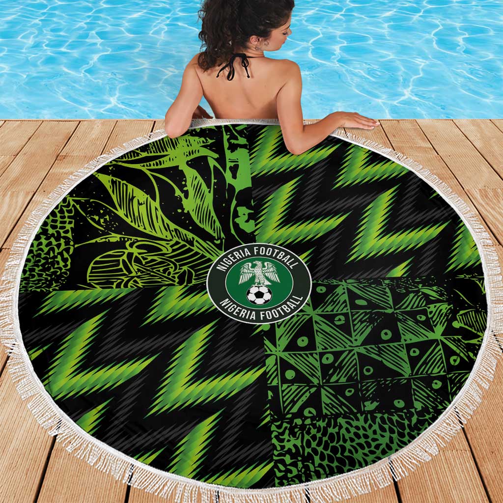 Nigeria Football Beach Blanket Super Eagles Champions - Wonder Print Shop