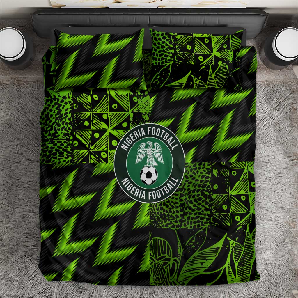 Nigeria Football Bedding Set Super Eagles Champions - Wonder Print Shop
