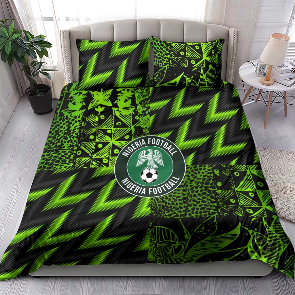 Nigeria Football Bedding Set Super Eagles Champions - Wonder Print Shop