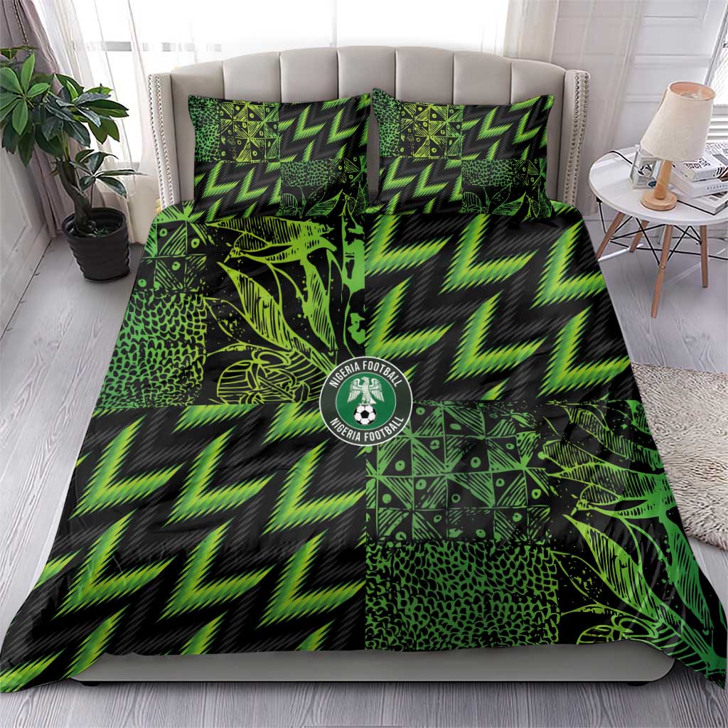Nigeria Football Bedding Set Super Eagles Champions - Wonder Print Shop