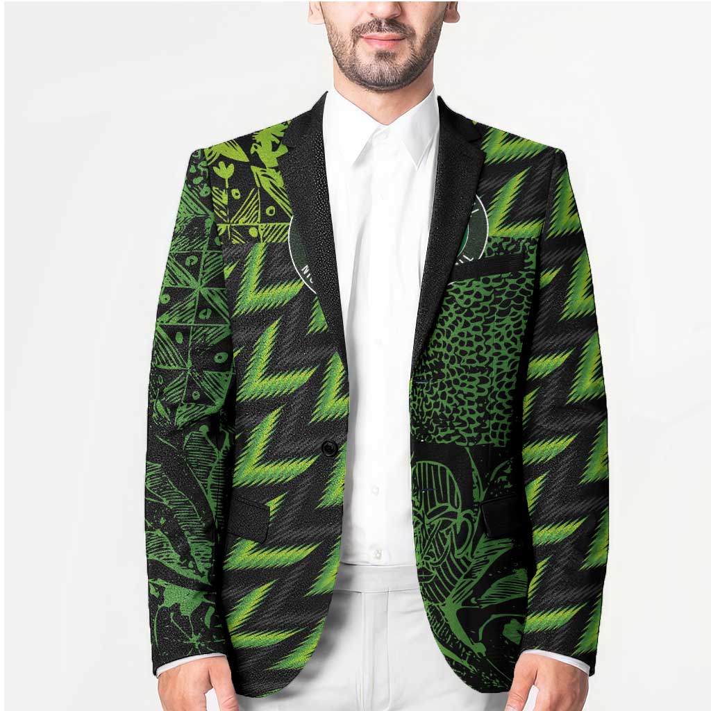 Custom Nigeria Football Blazer Super Eagles Champions - Wonder Print Shop