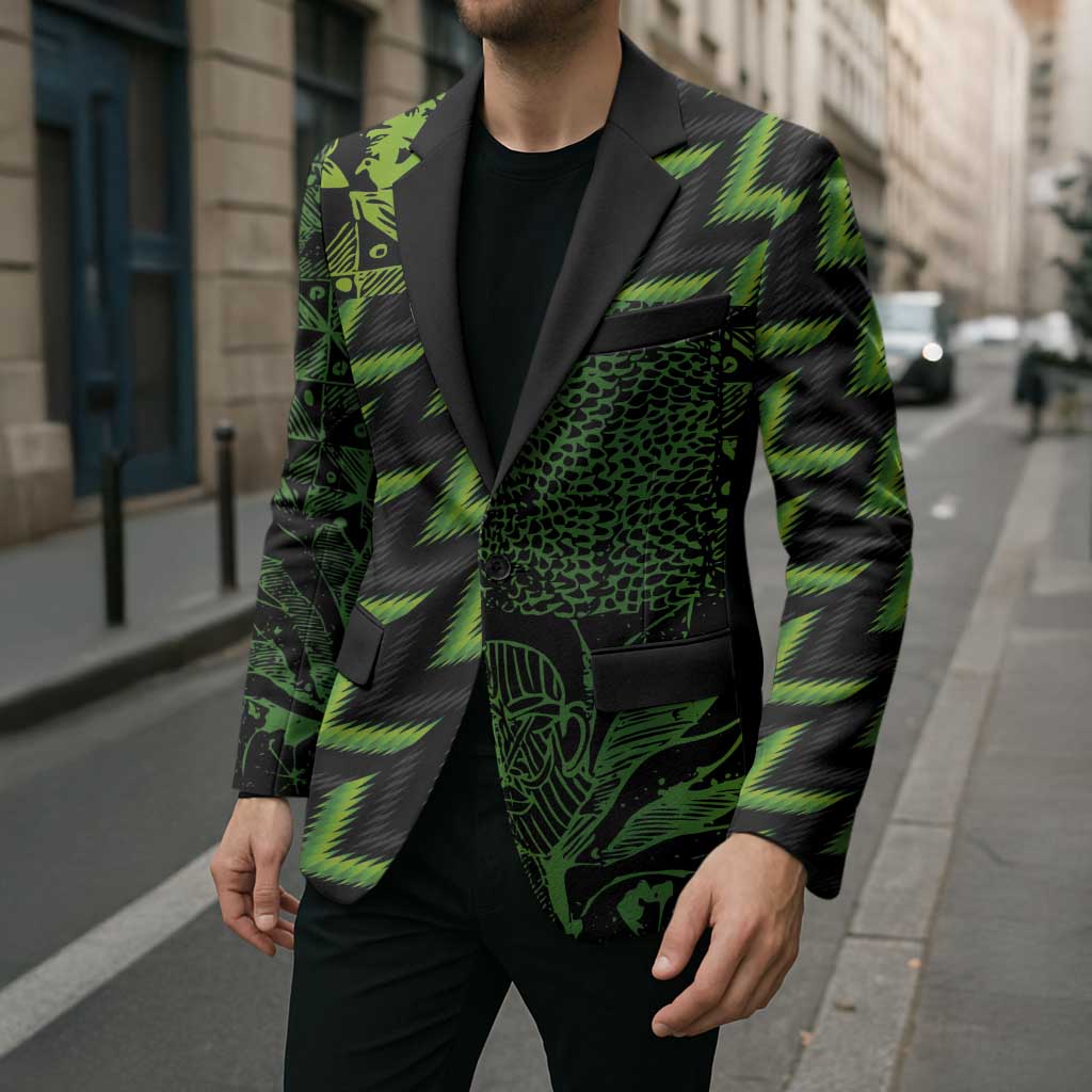 Custom Nigeria Football Blazer Super Eagles Champions - Wonder Print Shop