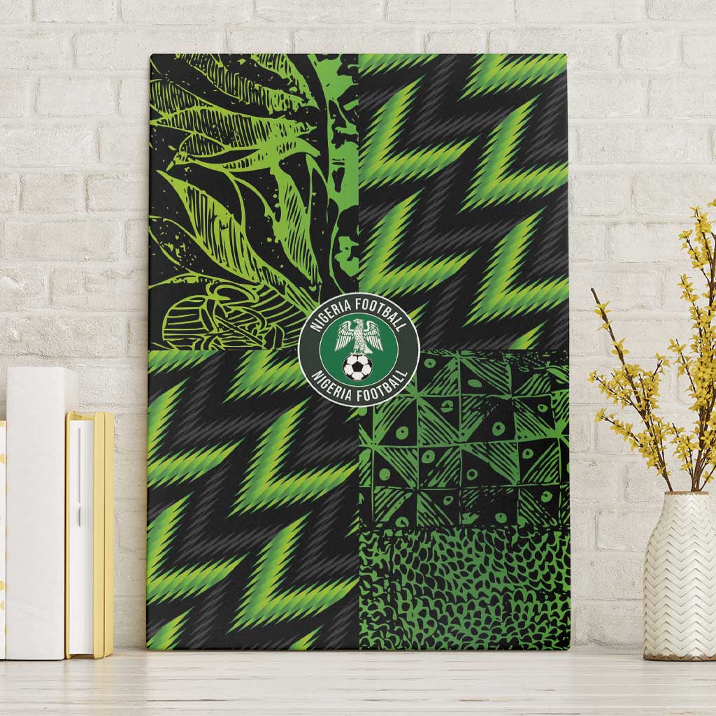 Nigeria Football Canvas Wall Art Super Eagles Champions - Wonder Print Shop