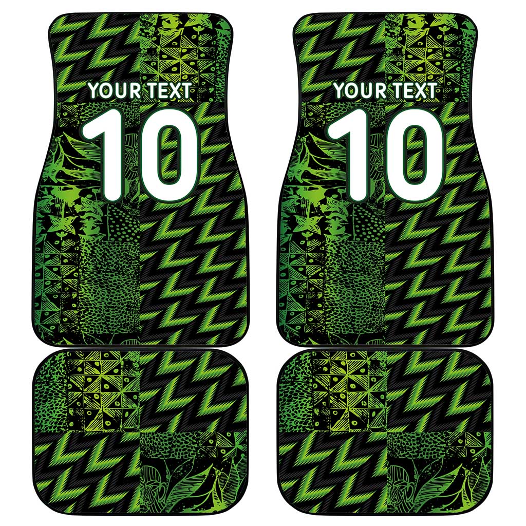 Custom Nigeria Football Car Mats Super Eagles Champions - Wonder Print Shop