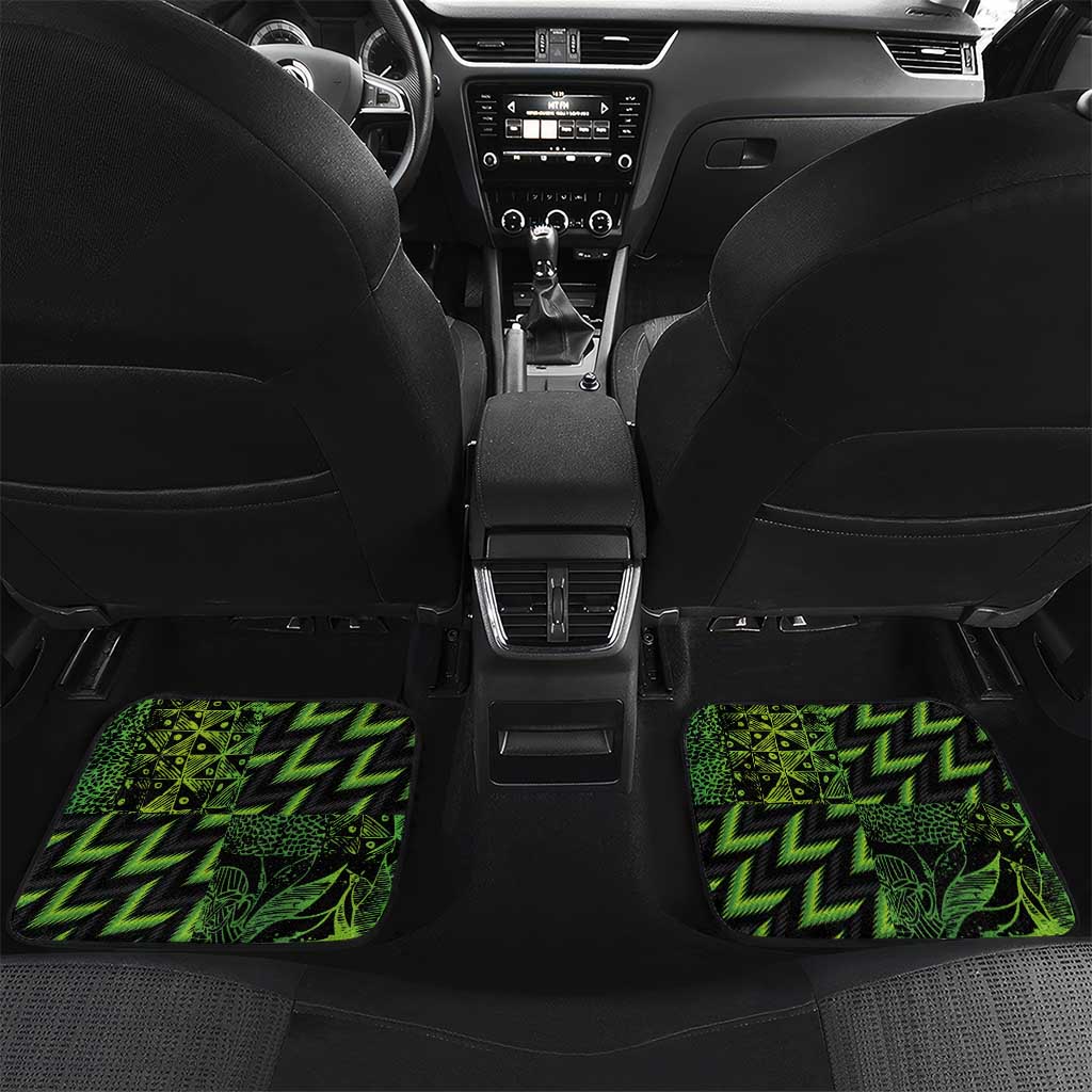 Custom Nigeria Football Car Mats Super Eagles Champions - Wonder Print Shop