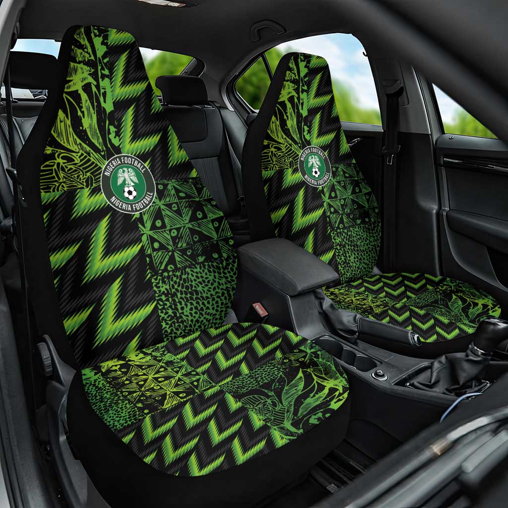 Nigeria Football Car Seat Cover Super Eagles Champions - Wonder Print Shop