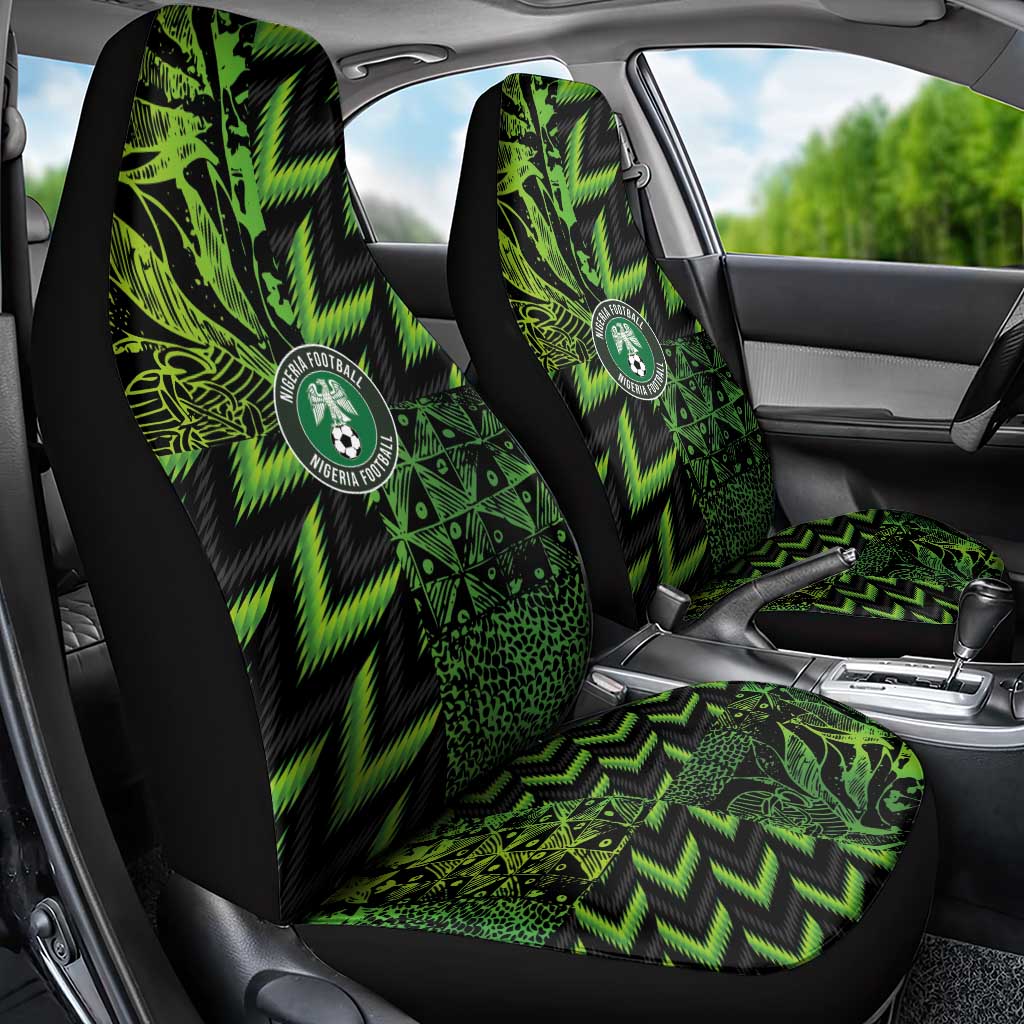 Nigeria Football Car Seat Cover Super Eagles Champions - Wonder Print Shop