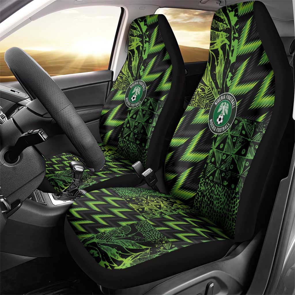 Nigeria Football Car Seat Cover Super Eagles Champions - Wonder Print Shop
