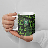 Custom Nigeria Football Ceramic Mug Super Eagles Champions - Wonder Print Shop