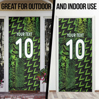 Custom Nigeria Football Door Cover Super Eagles Champions - Wonder Print Shop