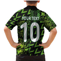 Custom Nigeria Football Family Matching Mermaid Dress and Hawaiian Shirt Super Eagles Champions - Wonder Print Shop