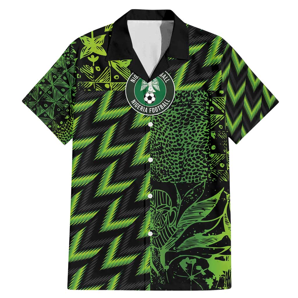 Custom Nigeria Football Family Matching Mermaid Dress and Hawaiian Shirt Super Eagles Champions - Wonder Print Shop