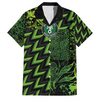Custom Nigeria Football Family Matching Off Shoulder Maxi Dress and Hawaiian Shirt Super Eagles Champions - Wonder Print Shop