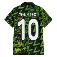 Custom Nigeria Football Family Matching Off Shoulder Maxi Dress and Hawaiian Shirt Super Eagles Champions - Wonder Print Shop