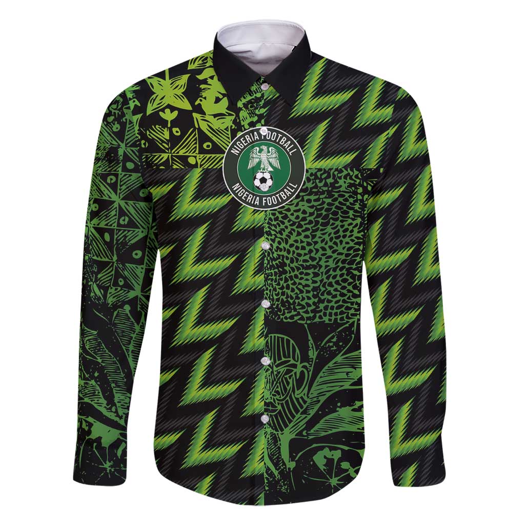 Custom Nigeria Football Family Matching Off Shoulder Maxi Dress and Hawaiian Shirt Super Eagles Champions - Wonder Print Shop