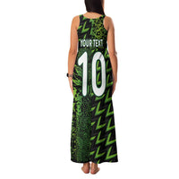 Custom Nigeria Football Family Matching Tank Maxi Dress and Hawaiian Shirt Super Eagles Champions - Wonder Print Shop