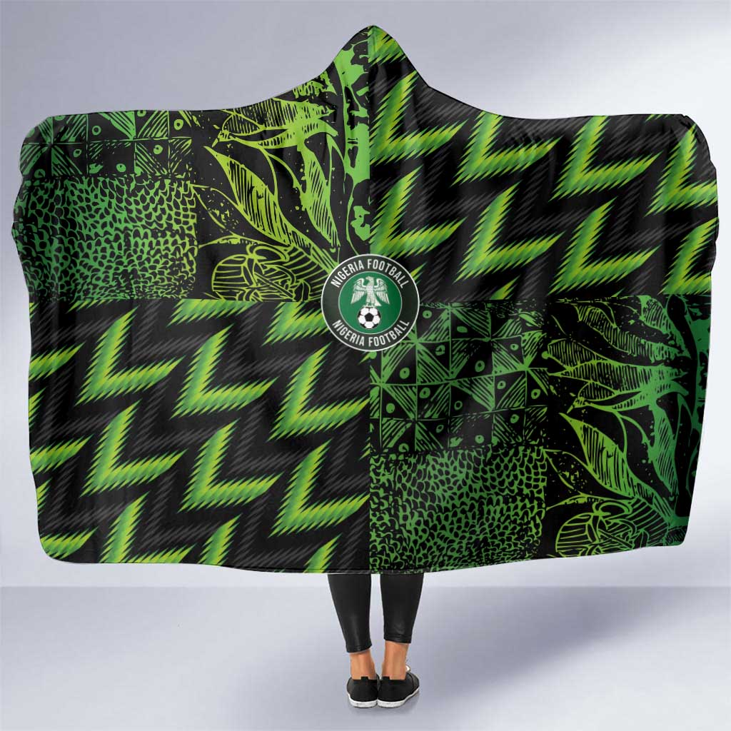 Nigeria Football Hooded Blanket Super Eagles Champions - Wonder Print Shop