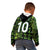 Custom Nigeria Football Kid Hoodie Super Eagles Champions - Wonder Print Shop