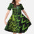 Custom Nigeria Football Kid Short Sleeve Dress Super Eagles Champions - Wonder Print Shop