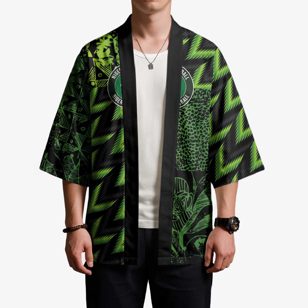 Custom Nigeria Football Kimono Super Eagles Champions - Wonder Print Shop