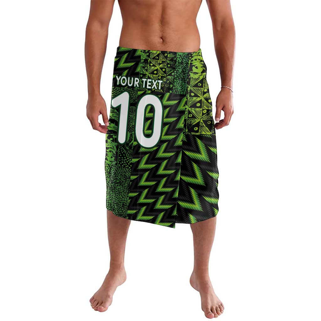 Custom Nigeria Football Lavalava Super Eagles Champions - Wonder Print Shop