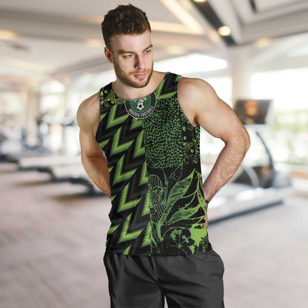 Custom Nigeria Football Men Tank Top Super Eagles Champions - Wonder Print Shop