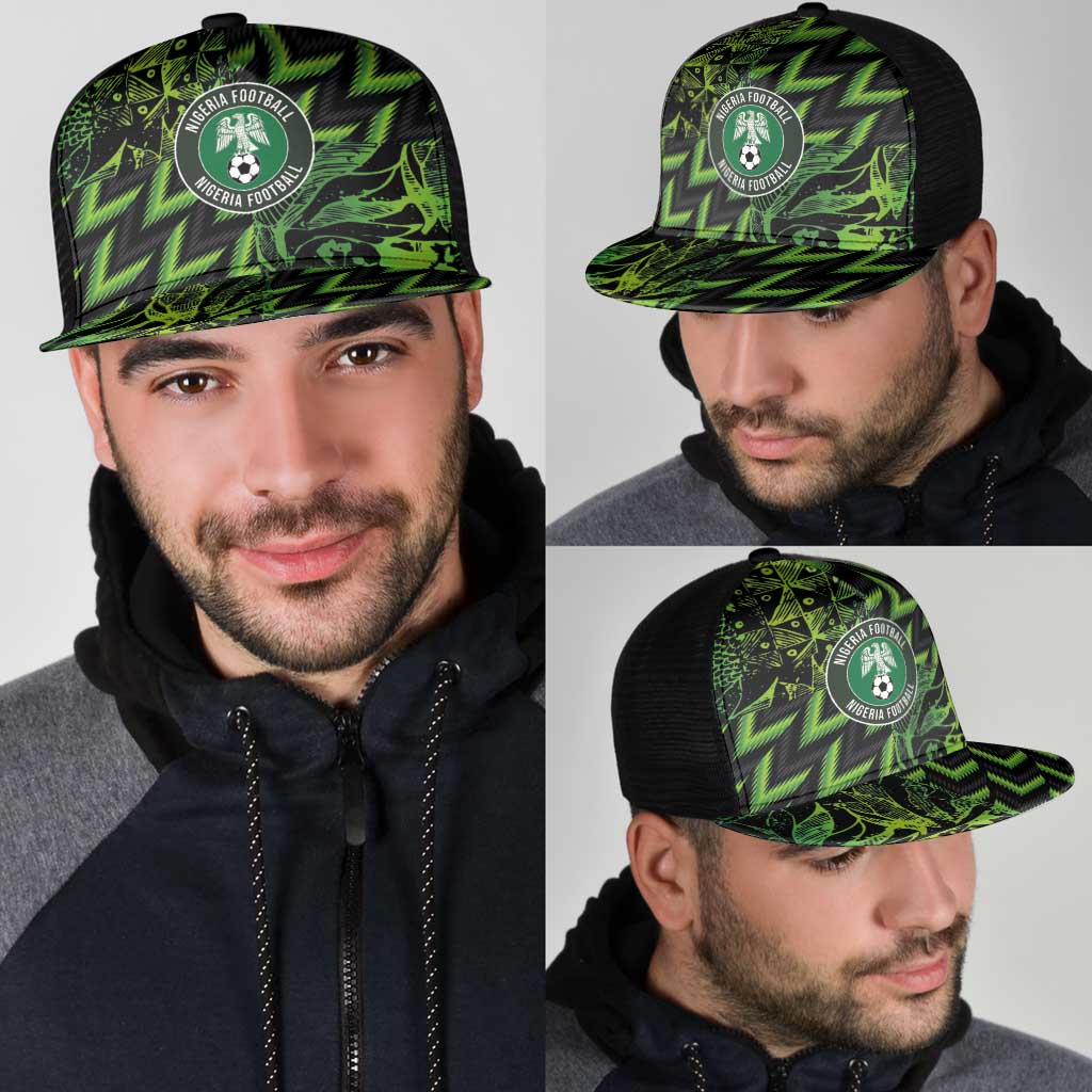 Nigeria Football Mesh Trucker Cap Super Eagles Champions - Wonder Print Shop