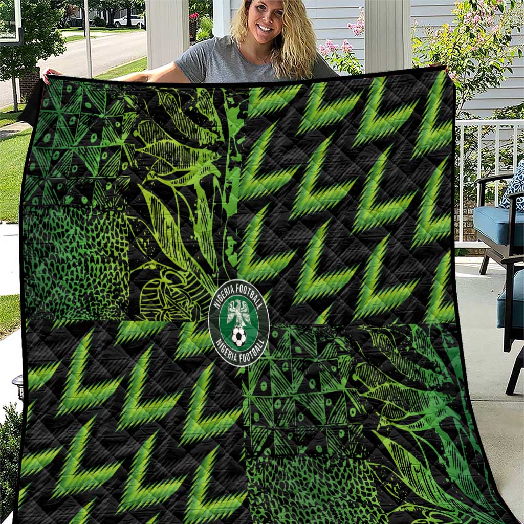 Nigeria Football Quilt Super Eagles Champions - Wonder Print Shop