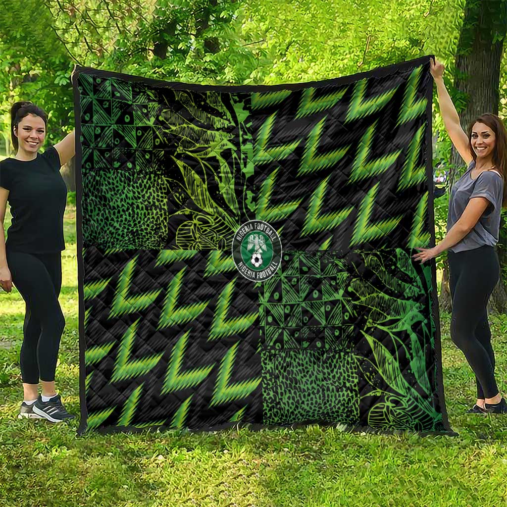 Nigeria Football Quilt Super Eagles Champions - Wonder Print Shop