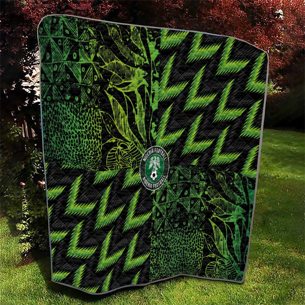 Nigeria Football Quilt Super Eagles Champions - Wonder Print Shop