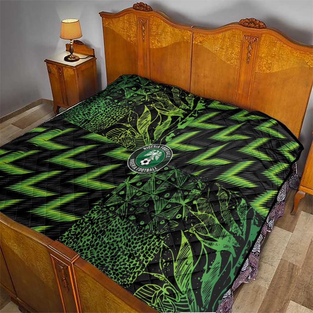 Nigeria Football Quilt Super Eagles Champions - Wonder Print Shop
