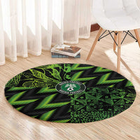 Nigeria Football Round Carpet Super Eagles Champions - Wonder Print Shop