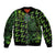 Custom Nigeria Football Sleeve Zip Bomber Jacket Super Eagles Champions - Wonder Print Shop