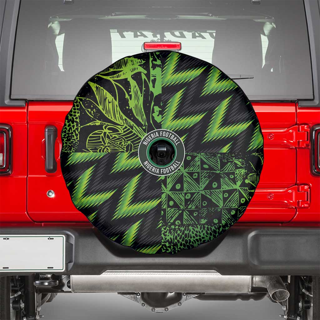 Nigeria Football Spare Tire Cover Super Eagles Champions - Wonder Print Shop