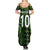 Custom Nigeria Football Summer Maxi Dress Super Eagles Champions - Wonder Print Shop